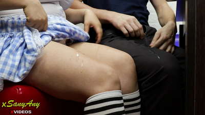 Tânără școlăriță care se masturbează în fața unui coleg de clasă pe tema de acasă-xsanyAny